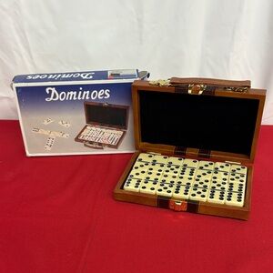 Double six Dominoes Set with  Case